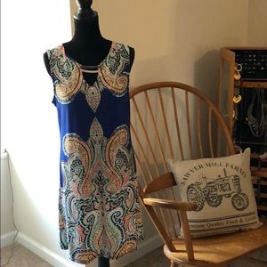 Slinky Blue Sundress